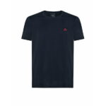 ピューテリー メンズ Tシャツ トップス T-shirt With Contrasting Logo Blu